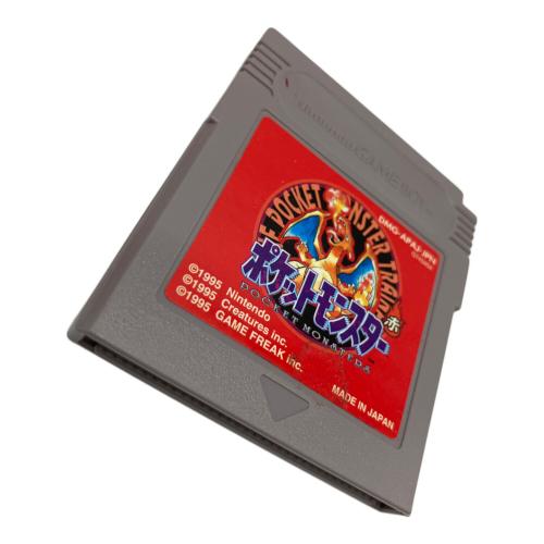 ゲームボーイ用ソフト ポケットモンスター 赤 -