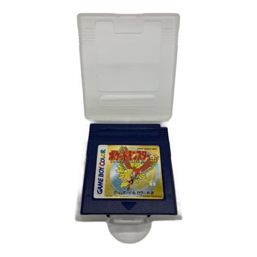 ゲームボーイ用ソフト ポケットモンスター 金 -