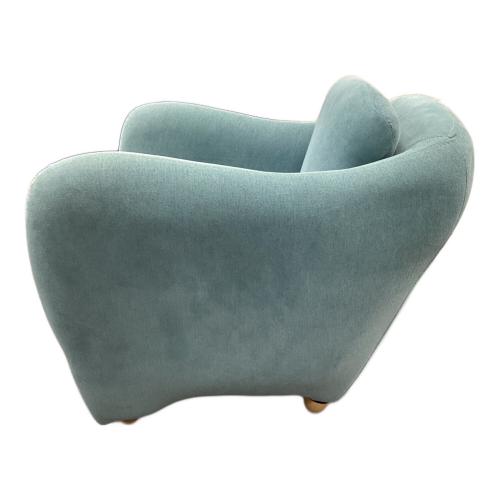 IDEE (イデー) MINI MILLER ARM CHAIR ブルーグレー 1人掛け ファブリック