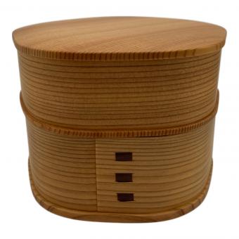 大館曲げわっぱ (オオダテマゲワッパ) 弁当箱 2段 天然木