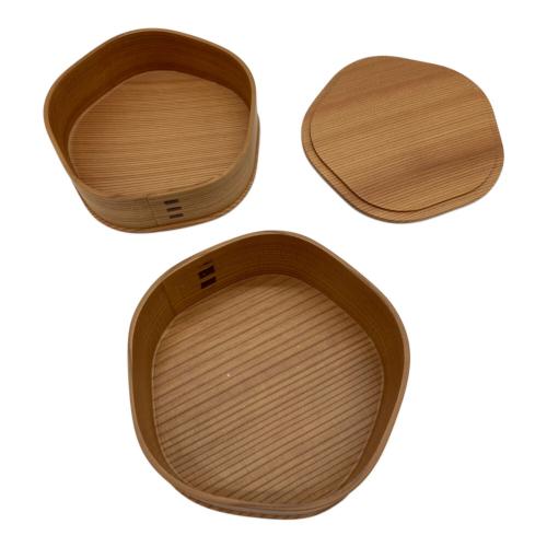 大館曲げわっぱ (オオダテマゲワッパ) 弁当箱 2段 天然木