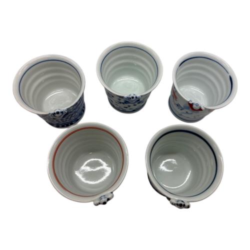 有田焼 (アリタヤキ) 煎茶揃え 一閑人 林九郎 5Pセット