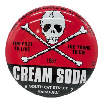CREAM SODA (クリームソーダ) 缶プレート