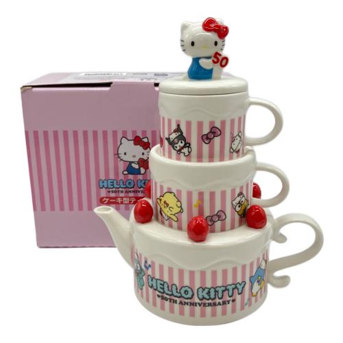 HELLO KITTY (ハローキティ) ケーキ型ティーセット