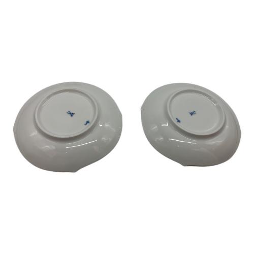 Meissen (マイセン) カップ&ソーサー 波の戯れホワイト 2Pセット