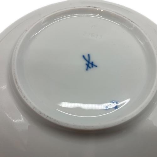 Meissen (マイセン) カップ&ソーサー 波の戯れホワイト 2Pセット