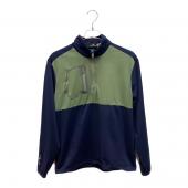 RLX RALPH LAUREN (アールエルエックスラルフローレン) ゴルフウェア(トップス) メンズ SIZE L グリーン×ネイビー ハーフジップ