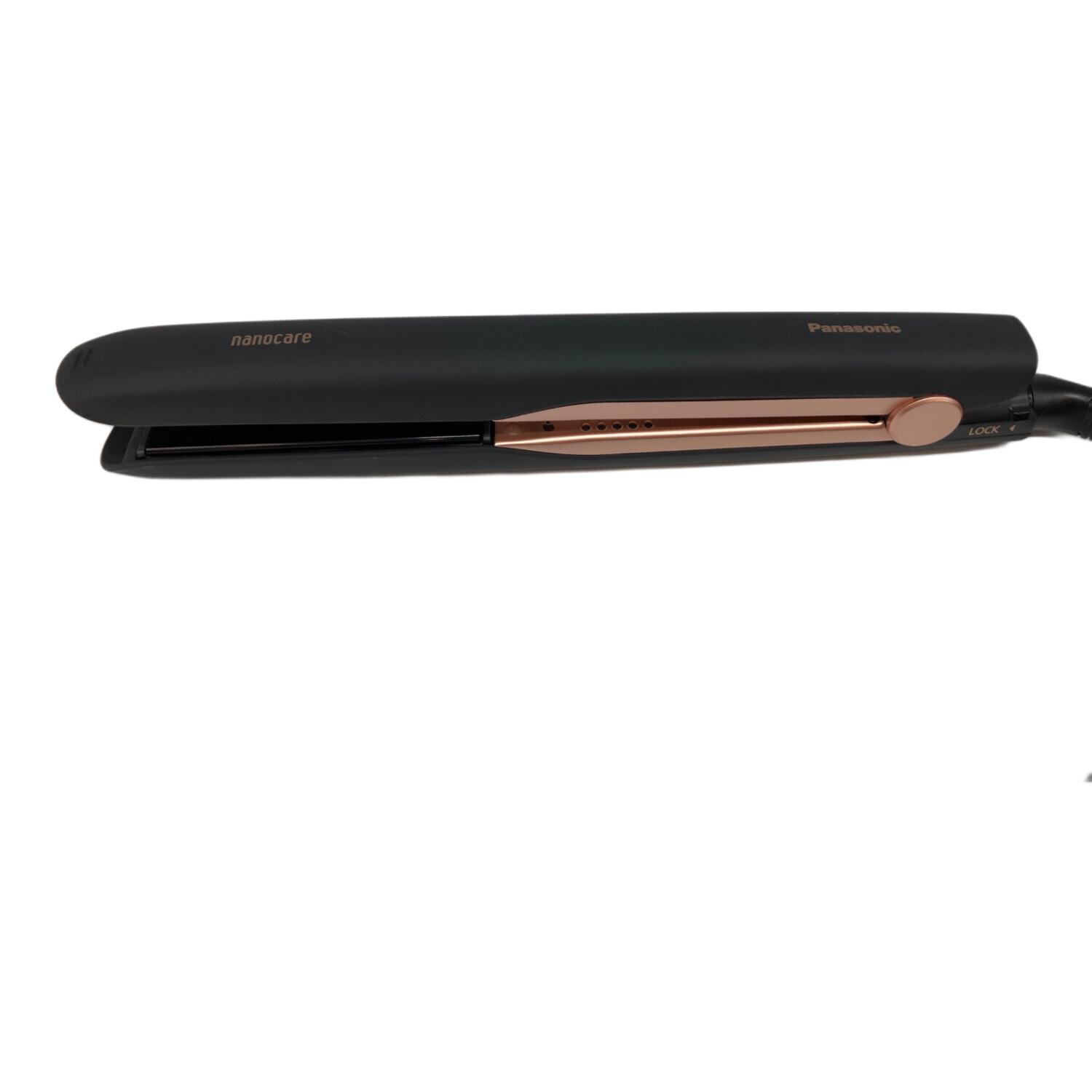 Panasonic EH-HS0E ブラック ヘアアイロン ストレートアイロン ブラック EH-HS0E-K [交流（コード）式