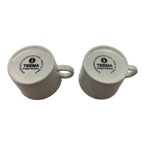 iittala (イッタラ) カップ&ソーサー アラビア TEEMA 2Pセット