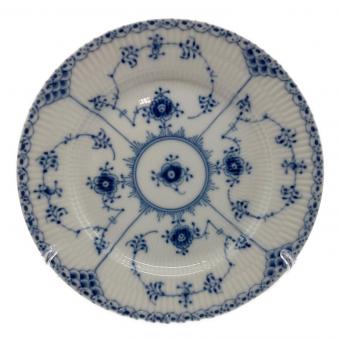 ROYAL COPENHAGEN (ロイヤル・コペンハーゲン) プレート 20㎝ ブルーフルーテッド・ハーフレース