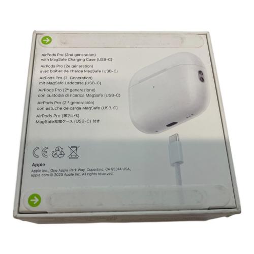 Apple (アップル) AirPods Pro(第2世代) MTJV3J/A(A3047,A3048,A2968) USB-typeC
