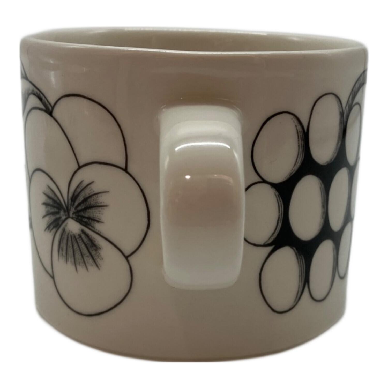 ARABIA (アラビア) カップ&ソーサー ブラックパラティッシ｜トレファク