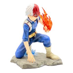 KOTOBUKIYA (コトブキヤ) 僕のヒーローアカデミア フィギュア 炎エフェクトパーツ接着跡・破損有 轟焦凍 ARTFX J