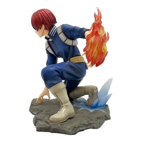 KOTOBUKIYA (コトブキヤ) 僕のヒーローアカデミア フィギュア 炎エフェクトパーツ接着跡・破損有 轟焦凍 ARTFX J