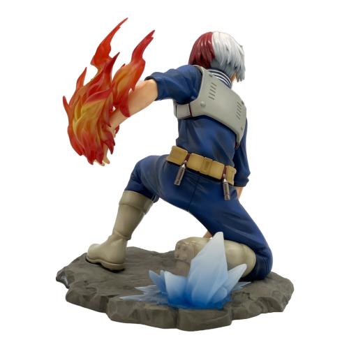 KOTOBUKIYA (コトブキヤ) 僕のヒーローアカデミア フィギュア 炎エフェクトパーツ接着跡・破損有 轟焦凍 ARTFX J