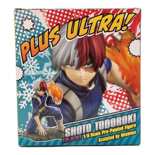 KOTOBUKIYA (コトブキヤ) 僕のヒーローアカデミア フィギュア 炎エフェクトパーツ接着跡・破損有 轟焦凍 ARTFX J