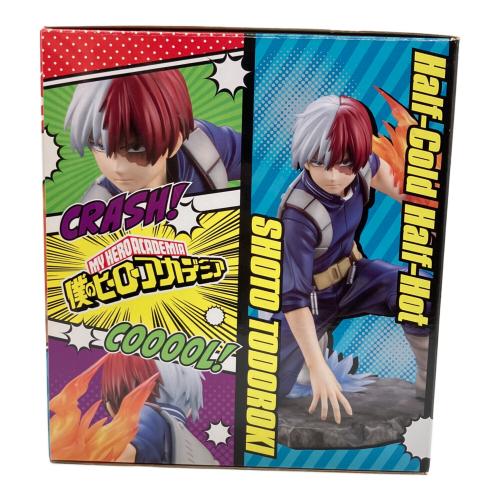 KOTOBUKIYA (コトブキヤ) 僕のヒーローアカデミア フィギュア 炎エフェクトパーツ接着跡・破損有 轟焦凍 ARTFX J