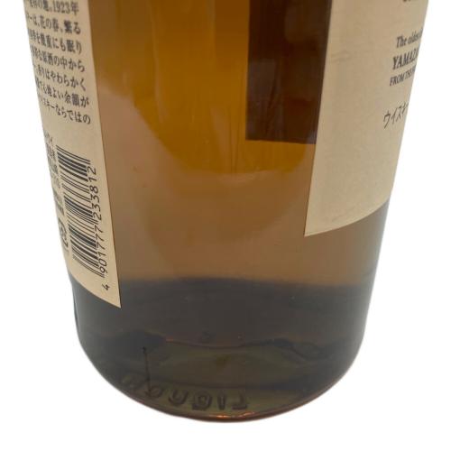 サントリー ジャパニーズウィスキー 700ml 山崎 未開封