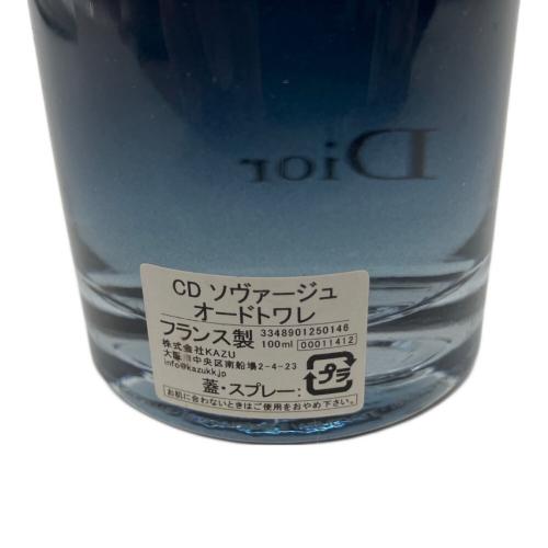 Christian Dior (クリスチャン ディオール) オードトワレ SAUVAGE ソヴァージュ 100ml 残量80%-99%
