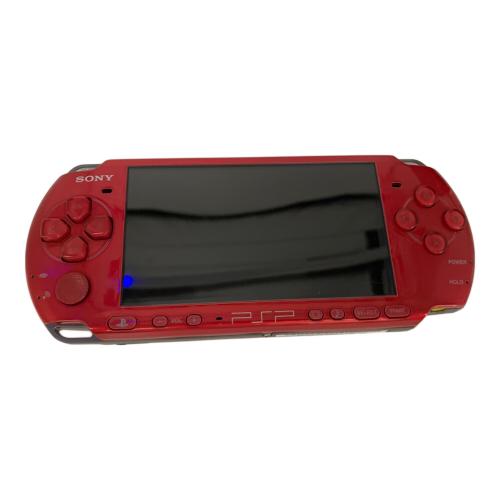 SONY (ソニー) PSP ラディアンレッド PSP-3000 動作確認済み 03-27413701-4976542