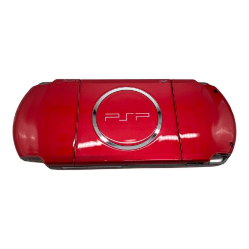 SONY (ソニー) PSP ラディアンレッド PSP-3000 動作確認済み 03-27413701-4976542
