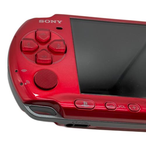 SONY (ソニー) PSP ラディアンレッド PSP-3000 動作確認済み 03-27413701-4976542