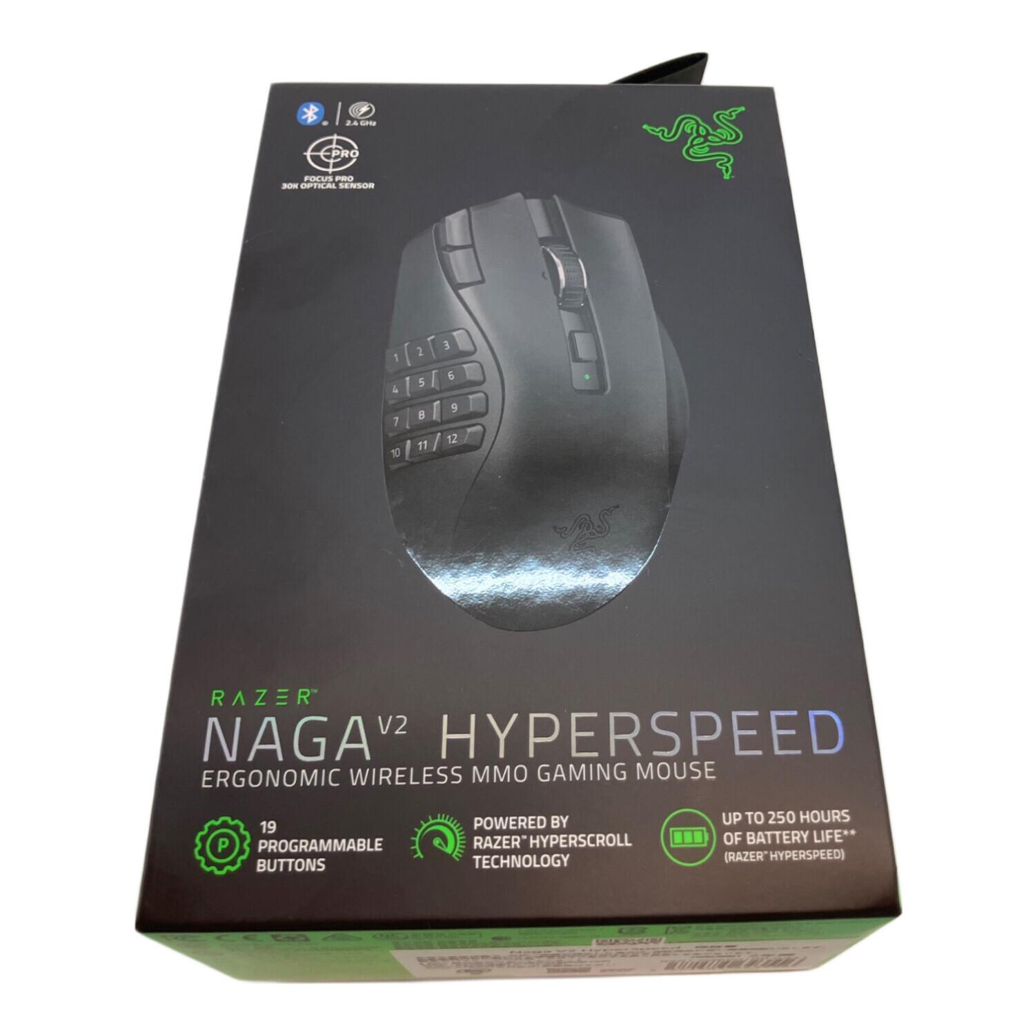 Razer Naga V2 Hyperspeed ゲーミングマウス 本体 Amazon.com: Razer Naga V2 HyperSpeed Wireless MMO Gaming