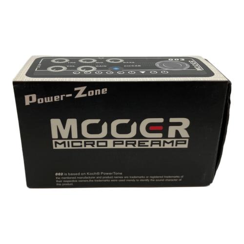 MOOER (ムーア) マイクロプリアンプ PREAMP003
