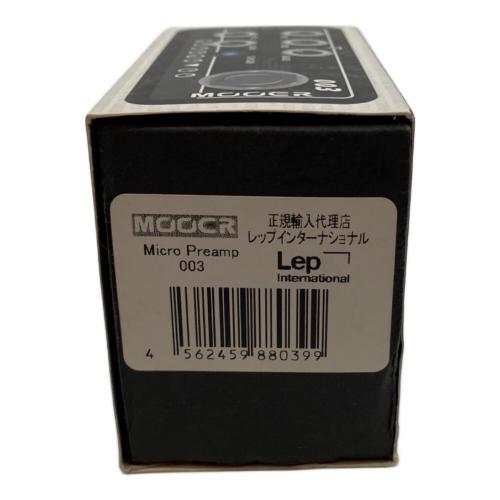 MOOER (ムーア) マイクロプリアンプ PREAMP003