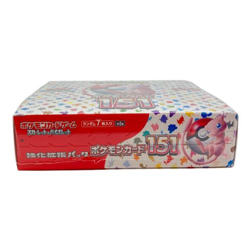 スカーレット＆バイオレット 強化拡張パック ポケモンカード151 BOX ポケモンカード