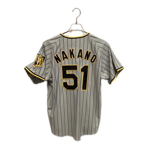 阪神タイガース (ハンシンタイガース) 応援グッズ 中野拓夢 ＃51 グレー