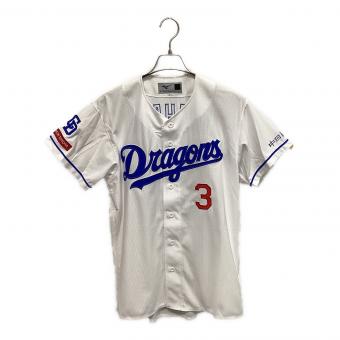 中日ドラゴンズ (チュウニチドラゴンズ) 応援グッズ 高橋周平 ＃3 Mサイズ ホワイト