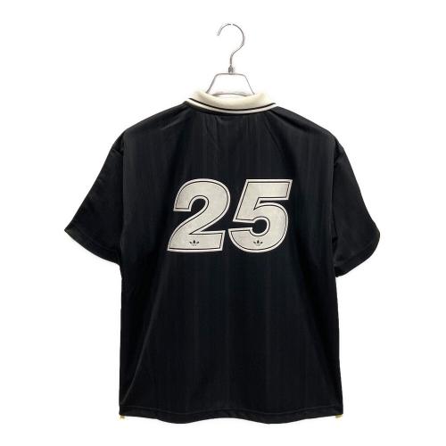 adidas (アディダス) トレーニングウェア KT3437 オアシス ジャカード ジャージ メンズ SIZE L ブラック×ホワイト