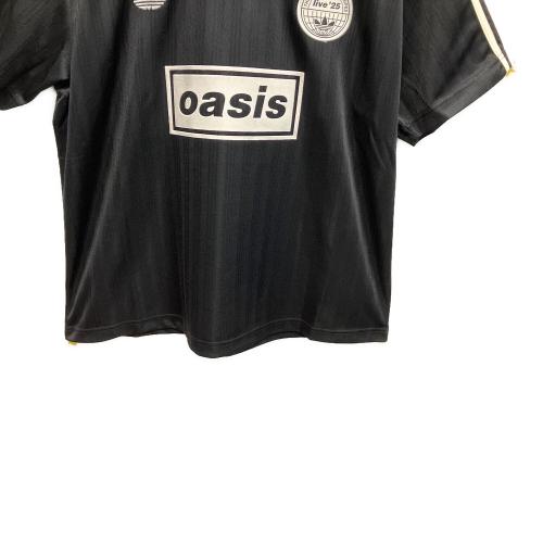 adidas (アディダス) トレーニングウェア KT3437 オアシス ジャカード ジャージ メンズ SIZE L ブラック×ホワイト