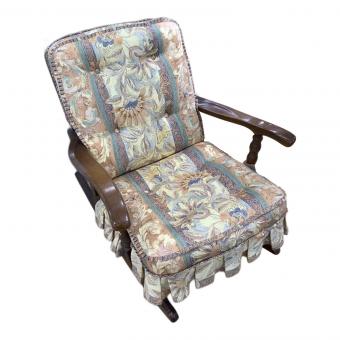 飛騨産業 (ヒダサンギョウ) ロッキングチェアー 111 ブラウン 穂高