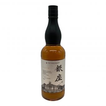 ジャパニーズウィスキー 銀座プレミアムブレンデッドウイスキー700ml(銀)ラベ ル 700ml