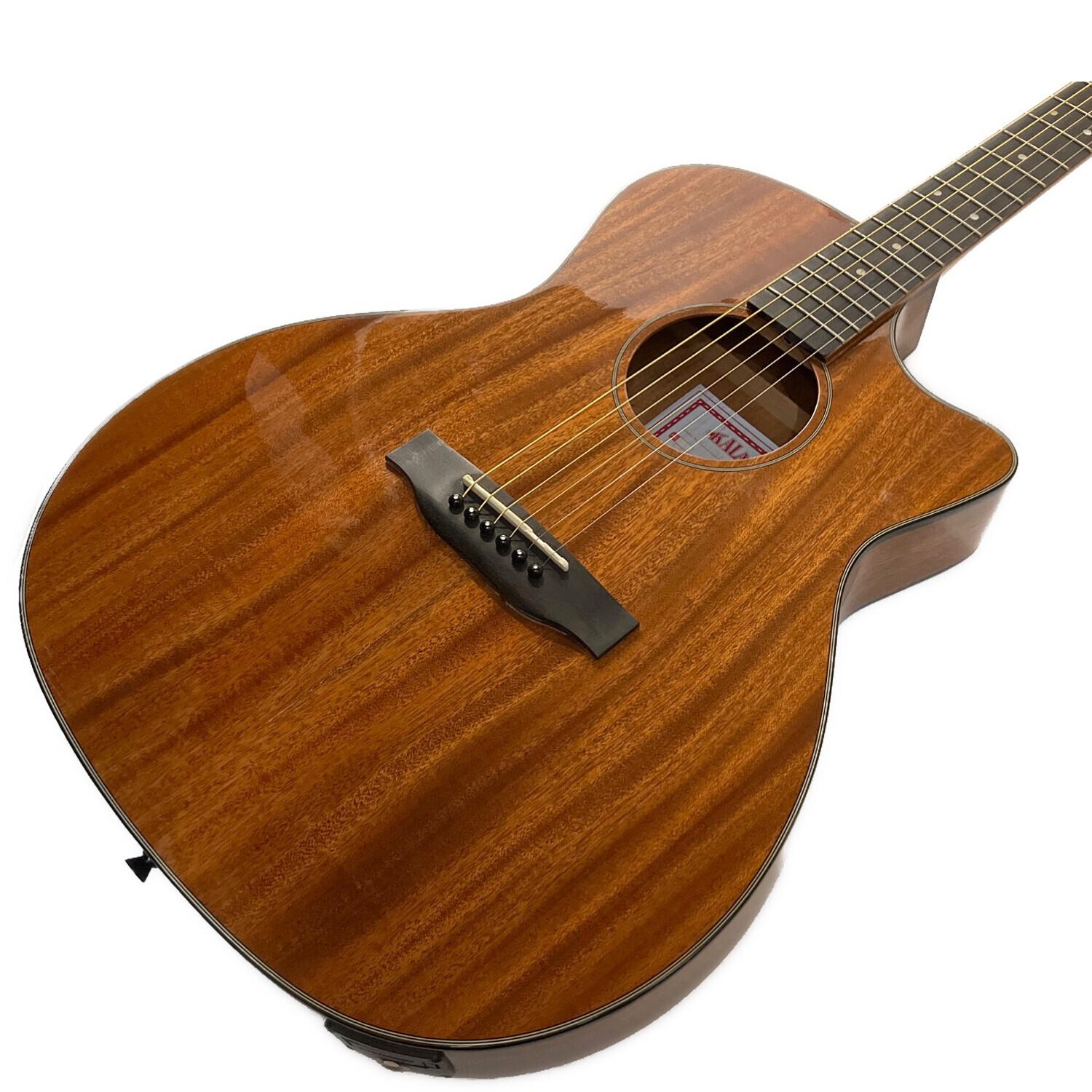 kala (カラ) エレキアコースティックギター KA-GTR-MTS-E 正面に亀裂