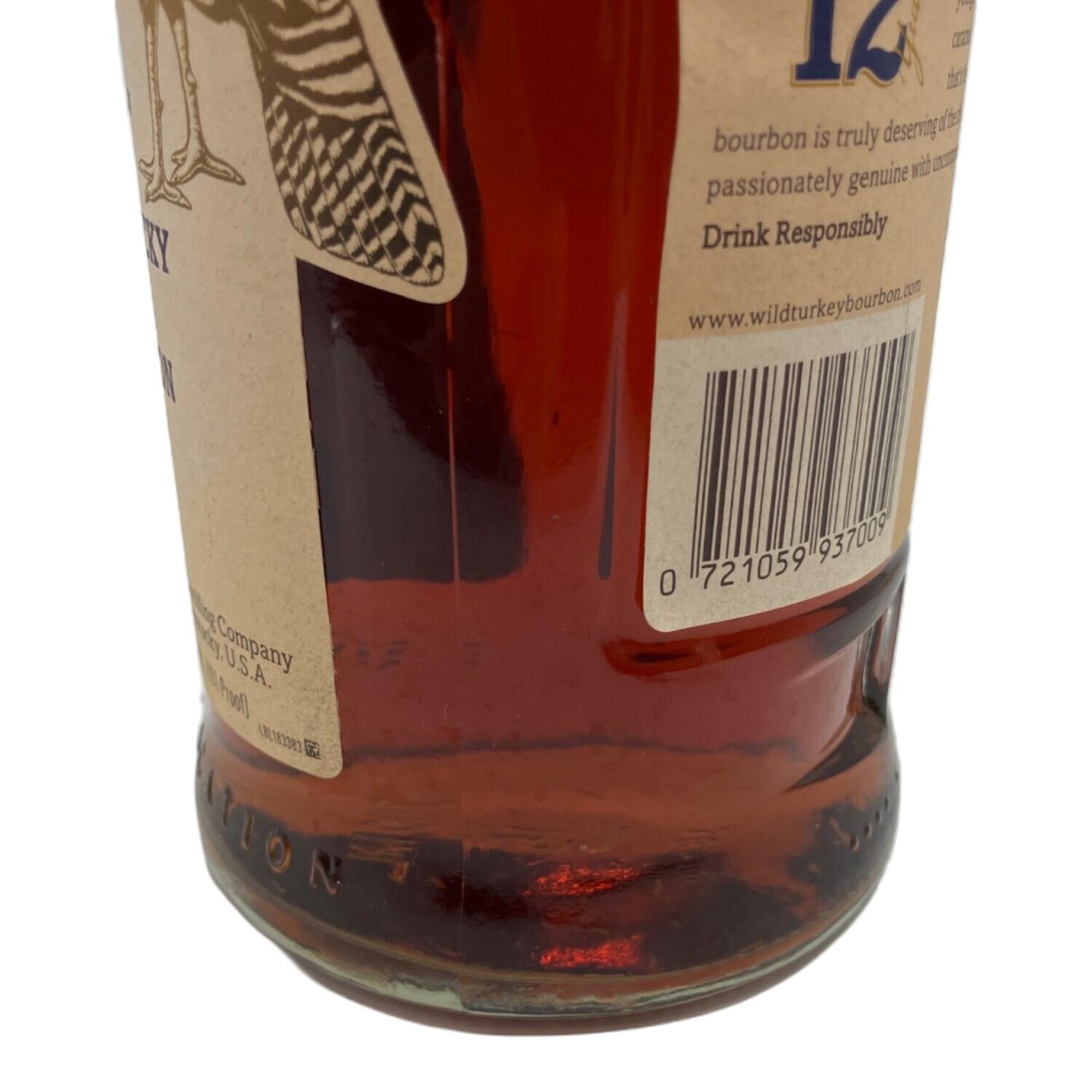 ワイルドターキー (WILD TURKEY) バーボン 12年 700ml｜トレファクONLINE