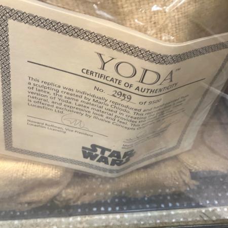 STAR WARS（スターウォーズ） ヨーダ 等身大フィギュア 世界9500体限定