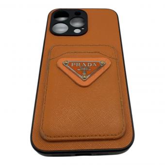 PRADA (プラダ) スマホケース オレンジ