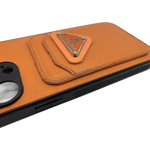 PRADA (プラダ) スマホケース オレンジ