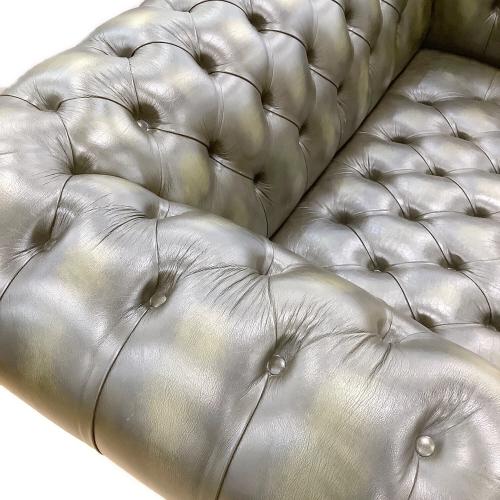 DISTINCTIVE CHESTE 2人掛けソファー チェスターフィールド 147 @ グリーン