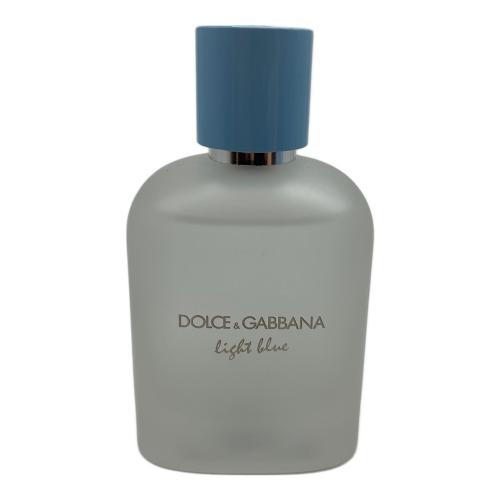 DOLCE & GABBANA (ドルチェ＆ガッバーナ) オードトワレ 100ml 残量80%-99% ライトブルー プールオム