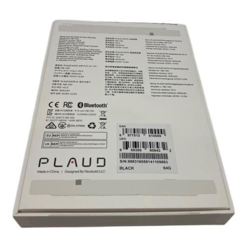 PLAUD NOTE (プラウド ノート) AIボイスレコーダー NB-100