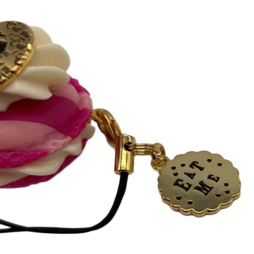 Q-pot. (キューポット) ネックレス チェシャ猫 マカロン