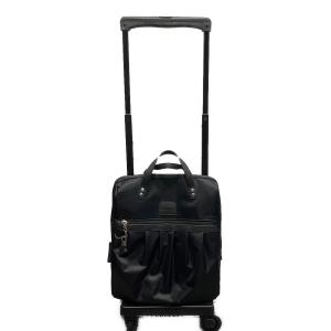SWANY (スワニー) クレーペ キャリーバッグ D-242 ブラック