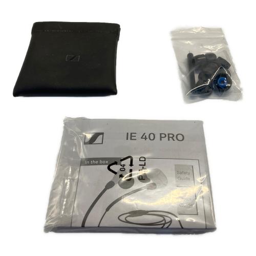 SENNHEISER (ゼンハイザー) インナーモニタリングイヤホン IE40 PRO
