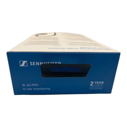 SENNHEISER (ゼンハイザー) インナーモニタリングイヤホン IE40 PRO