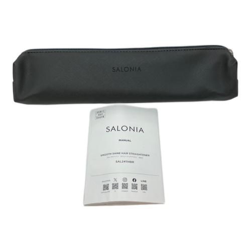 SALONIA (サロニア) ヘアーアイロン SAL24114BR スムースシャイン ストレートヘアアイロン