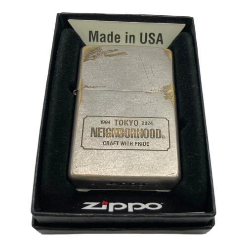 NEIGHBORHOOD (ネイバーフッド) ZIPPO エイジング加工 23年製